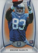 2012 Topps Platinum Orange Refractors #129 Dwayne Allen