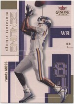 2003 Fleer Genuine Insider #22 Randy Moss