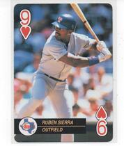 1992 U.S. Playing Cards Major League Baseball Aces #9H Ruben Sierra