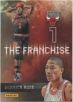 2009 Panini The Franchise #4 Derrick Rose