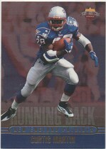 1997 Score Board Playbook #48 Curtis Martin