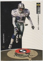 1997 Upper Deck Collectors Choice Star Quest #SQ8 Deion Sanders
