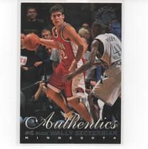 1999 Press Pass Authentics #6 Wally Szczerbiak