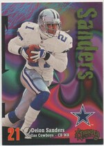 1998 SkyBox Thunder #206 Deion Sanders