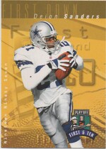 1997 Playoff First and Ten #180 Deion Sanders