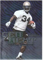 1999 SkyBox Dominion Gen Next #19GN Ricky Williams