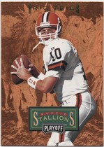 1996 Playoff Trophy Contenders Rookie Stallions #RS-20 Eric Zeier