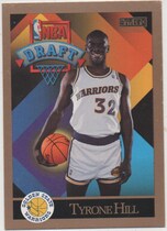 1990 SkyBox Base Set #358 Tyrone Hill