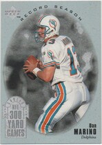1996 Upper Deck Silver Dan Marino #RS4 Dan Marino