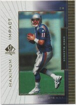 1999 SP Authentic Maximum Impact #MI-8 Drew Bledsoe