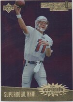 1997 Upper Deck Crash the Game Super Bowl XXXI Prizes #SB5 Drew Bledsoe