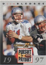 1997 Pinnacle X-Press Pursuit of Paydirt #11 Drew Bledsoe