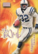 2000 SkyBox The Bomb #3B Edgerrin James