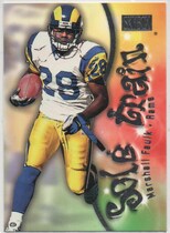 2000 SkyBox Sole Train #3 Marhsall Faulk