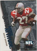 1996 SkyBox Impact More Attitude #5 Eddie George