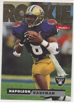 1995 SkyBox Impact #182 Napoleon Kaufman