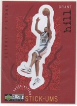 1997 Upper Deck Collectors Choice Stick'Ums #S8 Grant Hill
