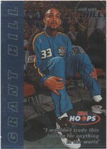 1997 NBA Hoops Chill with Hill #10 Grant Hill