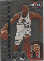 1997 NBA Hoops Talkin Hoops #TH8 Grant Hill