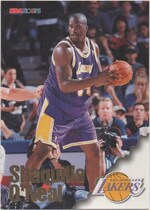 1996 NBA Hoops Base Set #215 Shaquille O'Neal