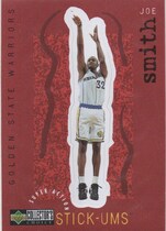 1997 Upper Deck Collectors Choice Stick'Ums #S9 Joe Smith