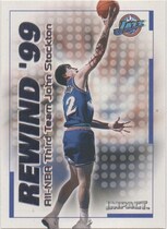 1999 SkyBox Impact Rewind '99 #29RN John Stockton