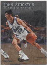 1999 Metal Base Set #114 John Stockton