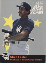 1987 Fleer All Stars #7 Mike Easler