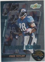 2000 Score Building Blocks #BB12 Fred Taylor