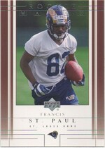 2001 Upper Deck Base Set #279 Francis St. Paul