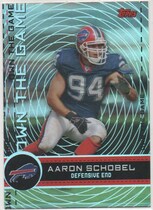 2007 Topps Own The Game #OTGAS Aaron Schobel