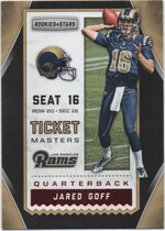 2016 Panini Rookies & Stars Ticket Masters #6 Jared Goff