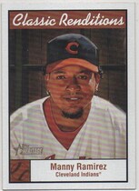 2001 Topps Heritage Classic Renditions #CR8 Manny Ramirez