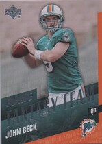 2007 Upper Deck Rookie Fantasy Team #RFT-JB John Beck