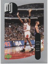 1998 Upper Deck MJ Sticker Collection #33 Michael Jordan