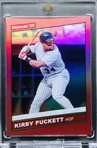 2020 Donruss Holo Red #217 Kirby Puckett