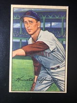 1952 Bowman Base Set #55 Ken Raffensberger