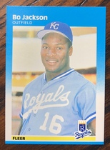 1987 Fleer Base Set #369 Bo Jackson