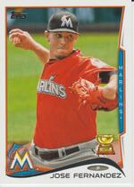 2014 Topps Base Set Series 2 #660 Jose Fernandez