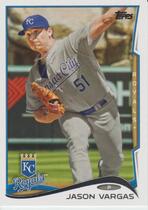 2014 Topps Base Set Series 2 #544 Jason Vargas