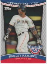 2012 Topps Opening Day Stars #ODS-14 Hanley Ramirez