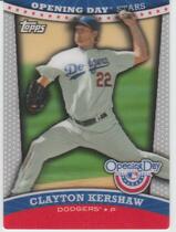 2012 Topps Opening Day Stars #ODS-15 Clayton Kershaw