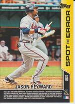 2011 Topps Opening Day Spot the Error #2 Jason Heyward