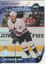 2002 Upper Deck Number Crunchers #NC13 Ed Jovanovski