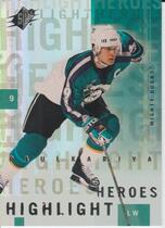 2000 SPx Highlight Heroes #HH1 Paul Kariya