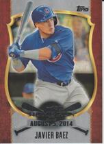 2015 Topps First Home Run Silver #FHR-13 Javier Baez
