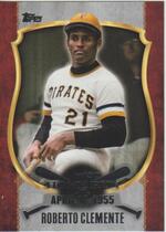 2015 Topps Update First Home Run Silver #FHR-7 Roberto Clemente