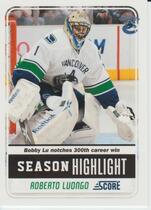 2011 Score Glossy #24 Roberto Luongo