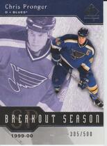 2003 SP Authentic Breakout Seasons #B9 Chris Pronger