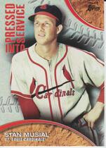 2016 Topps Pressed Into Service #PIS-6 Stan Musial